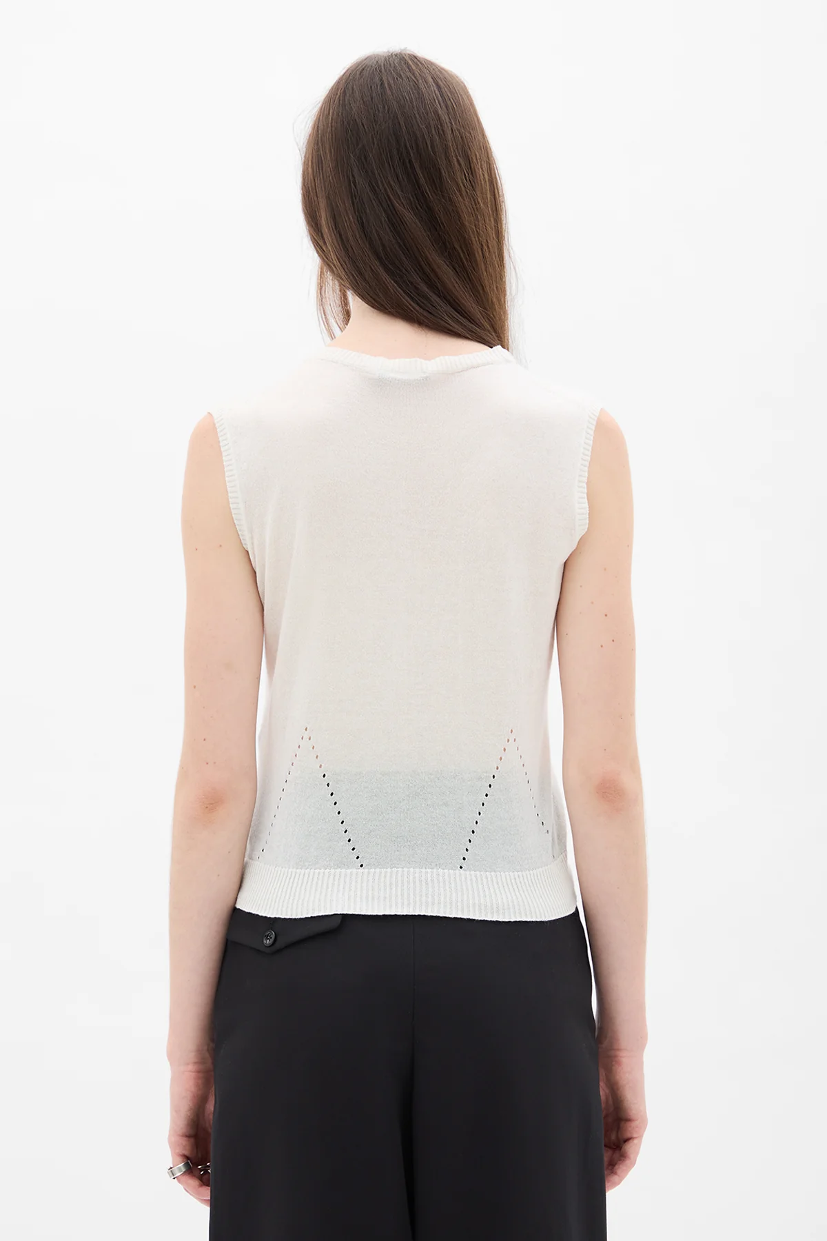 Roka Seamless Sleeveless Knit Top - Image 4
