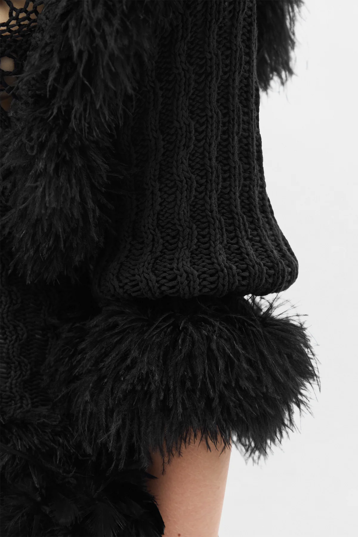 Dudu Scallop Neck Fitted Sweater - Image 6