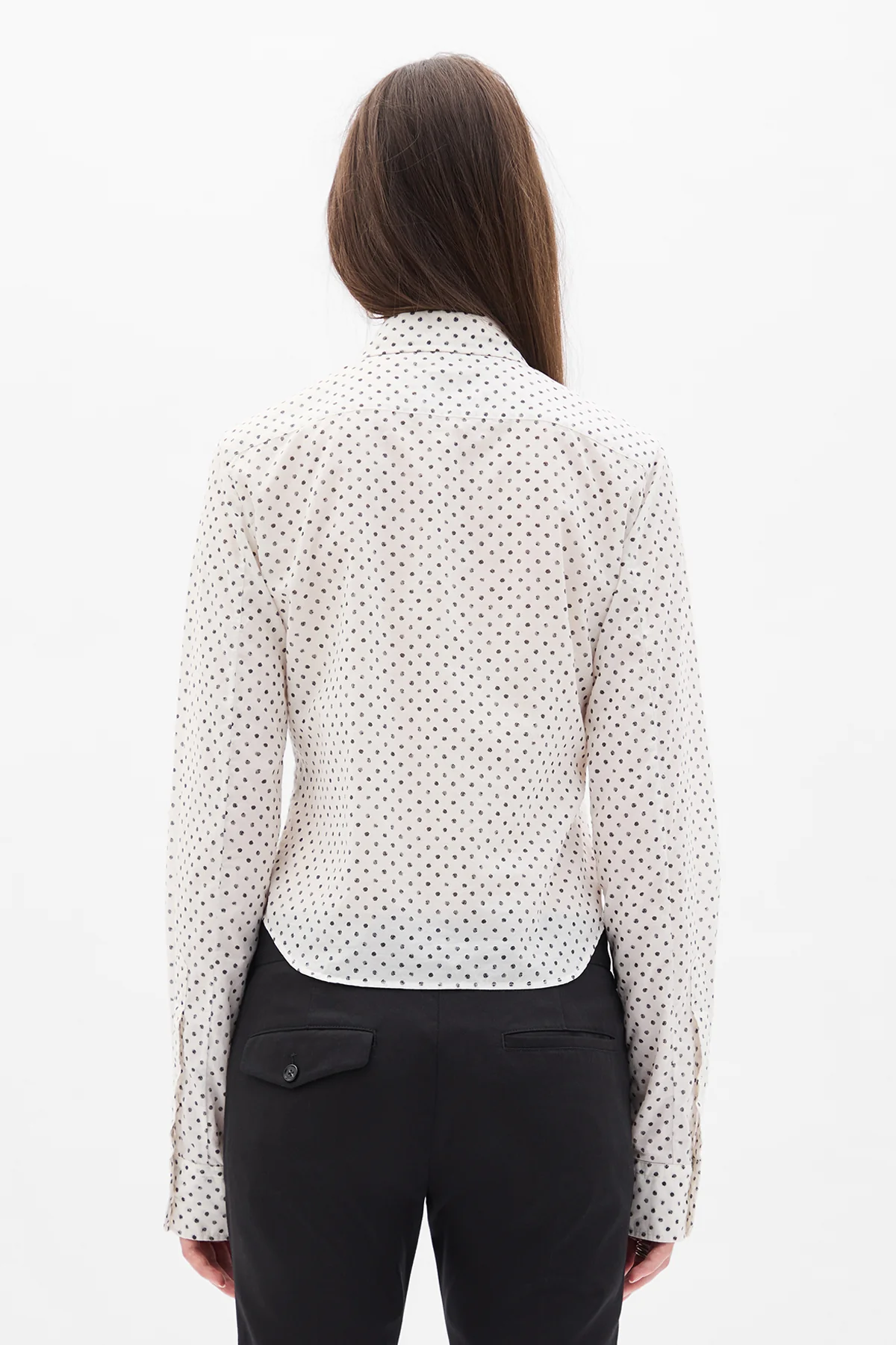 Erma Slim Fit Ruffled Shirt - Image 3