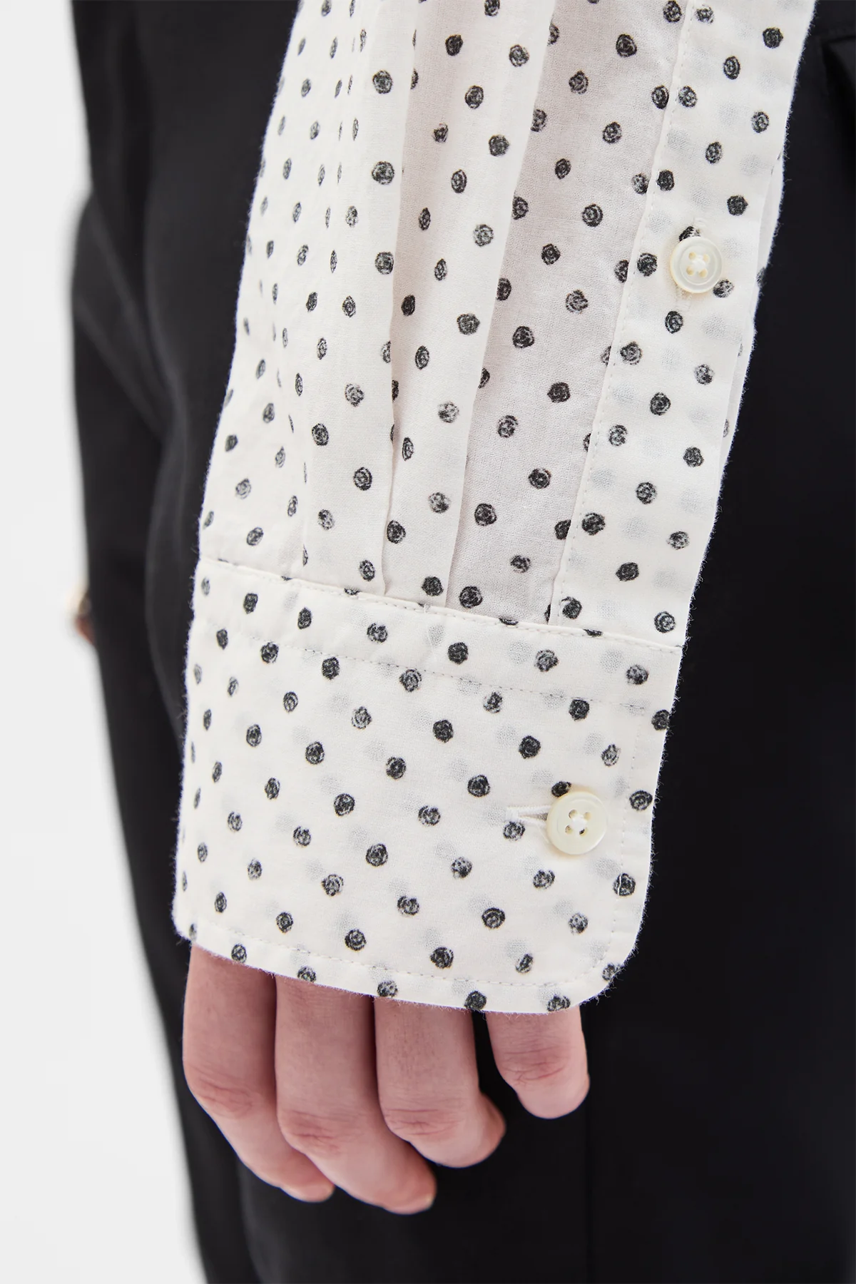 Erma Slim Fit Ruffled Shirt - Image 5