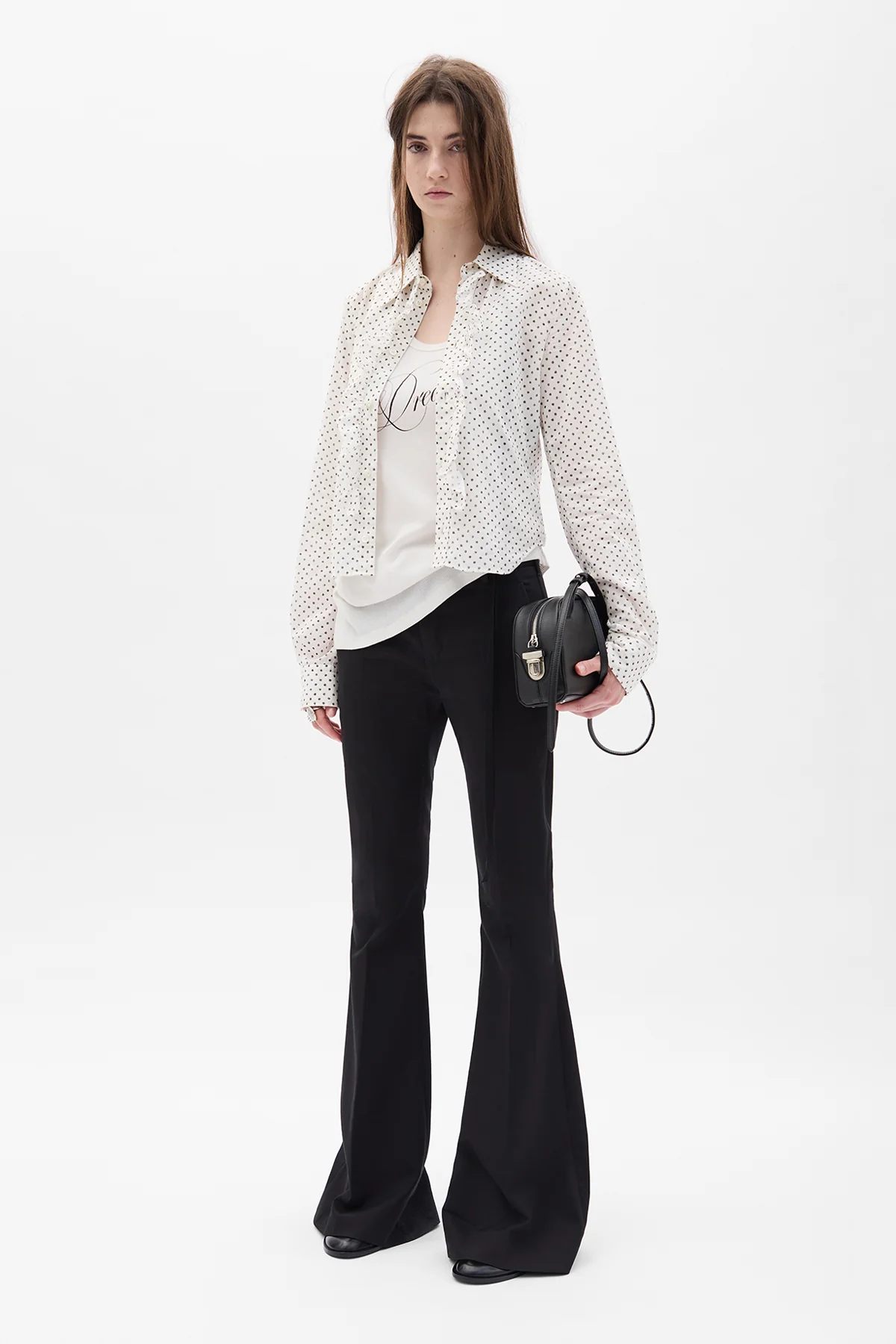 Erma Slim Fit Ruffled Shirt - Image 6