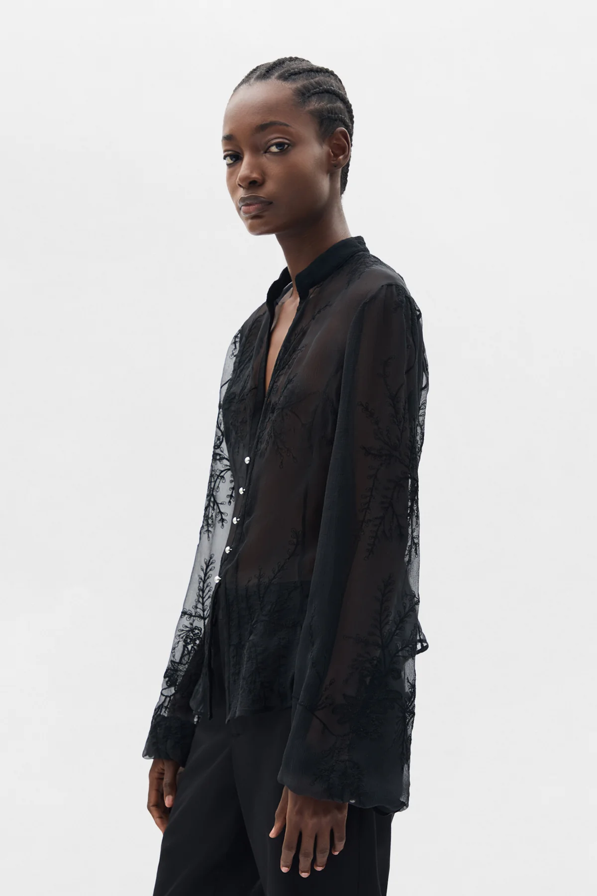 Rhea Open Front Shirt - Image 2