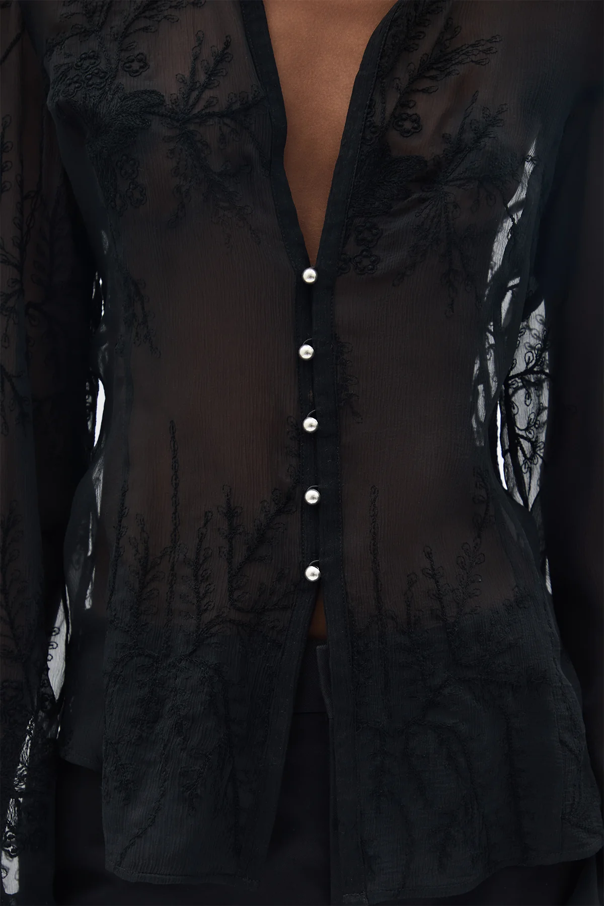 Rhea Open Front Shirt - Image 5