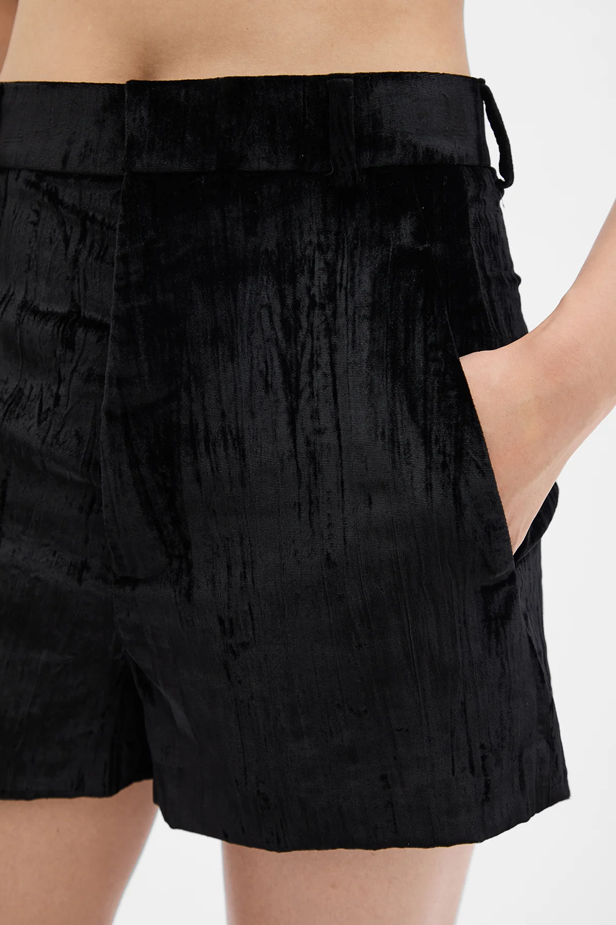 Stine High Waist Tailored Shorts - Image 5