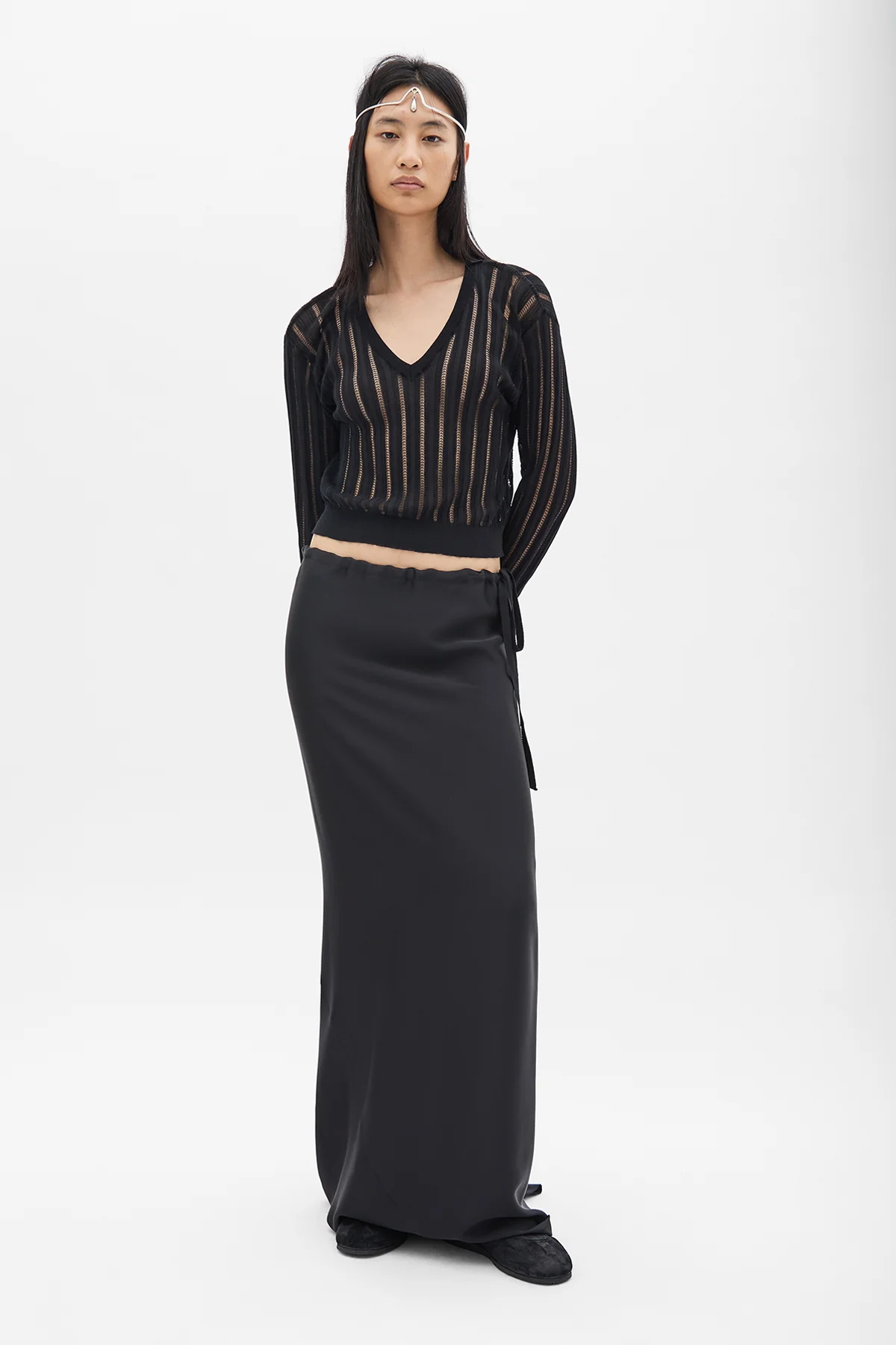 Eveline Long Bias Skirt - Image 4