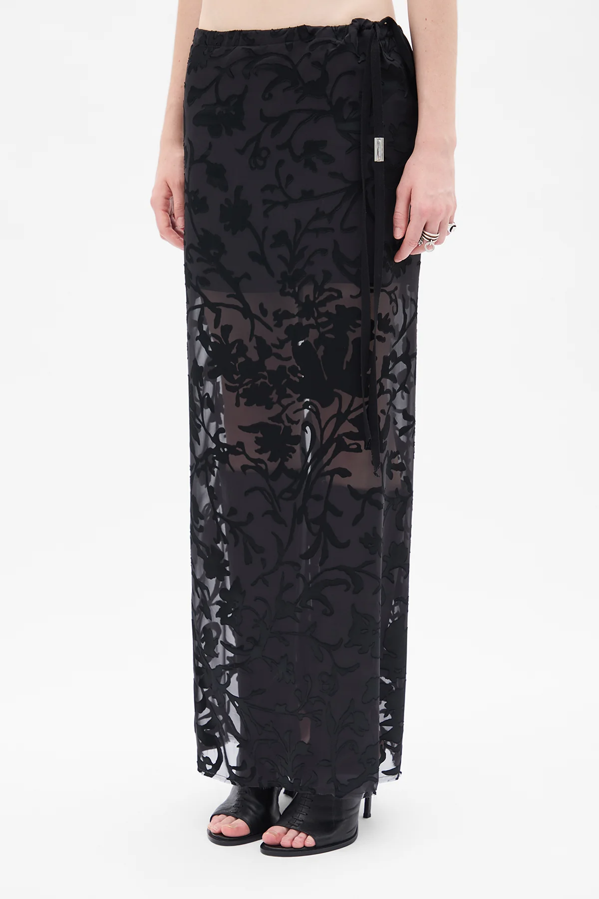 Eveline Long Bias Skirt - Image 2