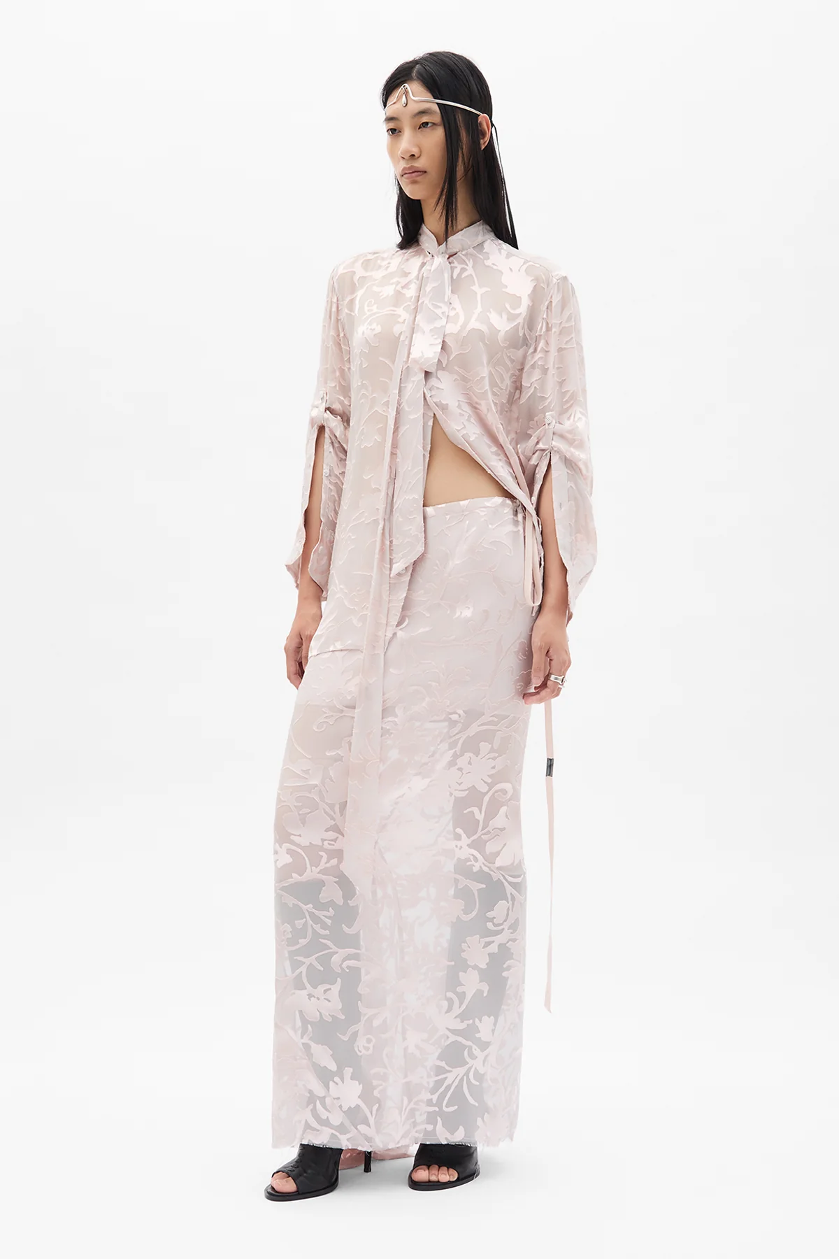 Eveline Long Bias Skirt - Image 4