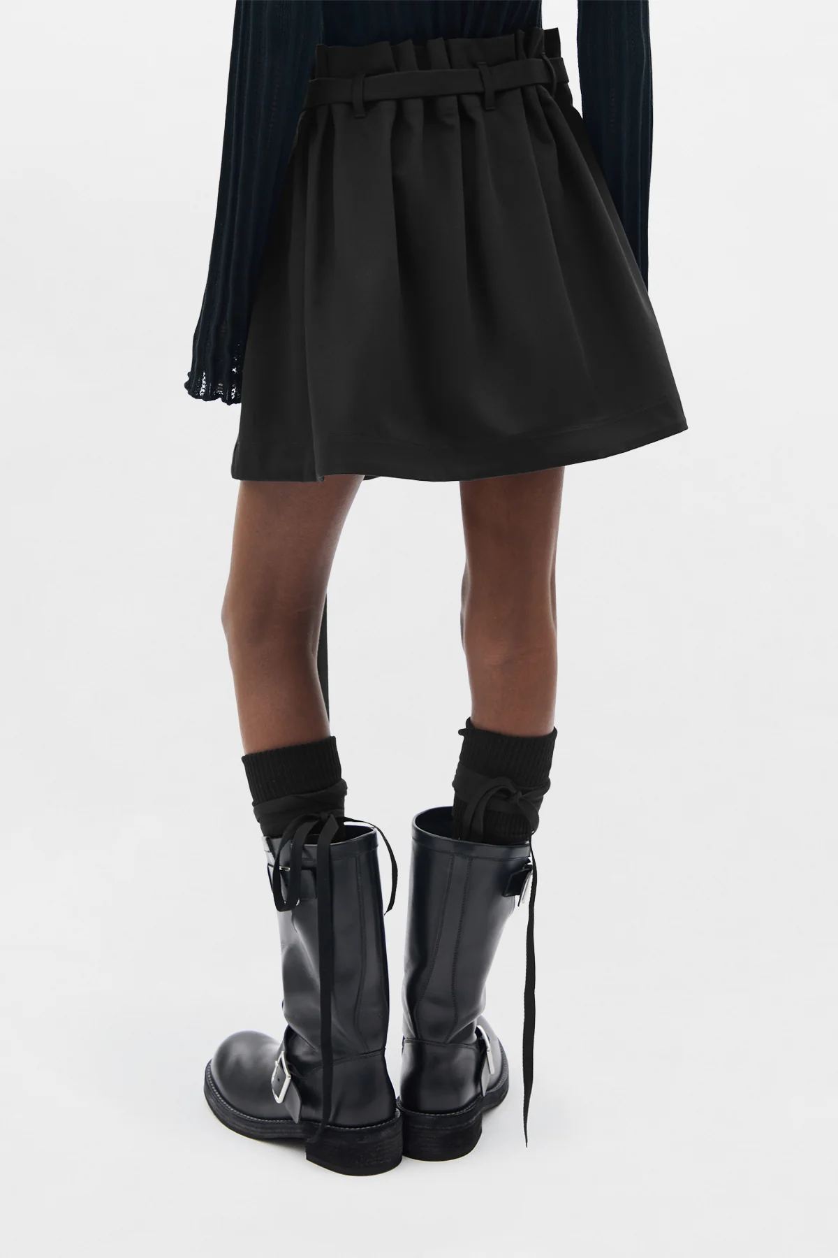 Haga Pleated Miniskirt - Image 3