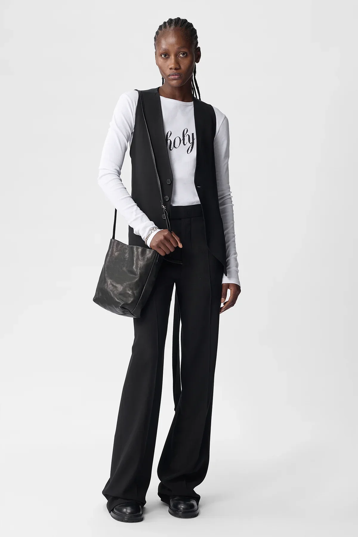 Fiene Printed Long Sleeve T-Shirt - Image 4