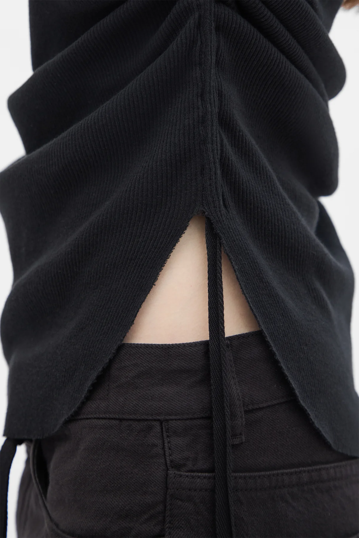 Mara Wrinkled Cropped Tank Top - Image 8