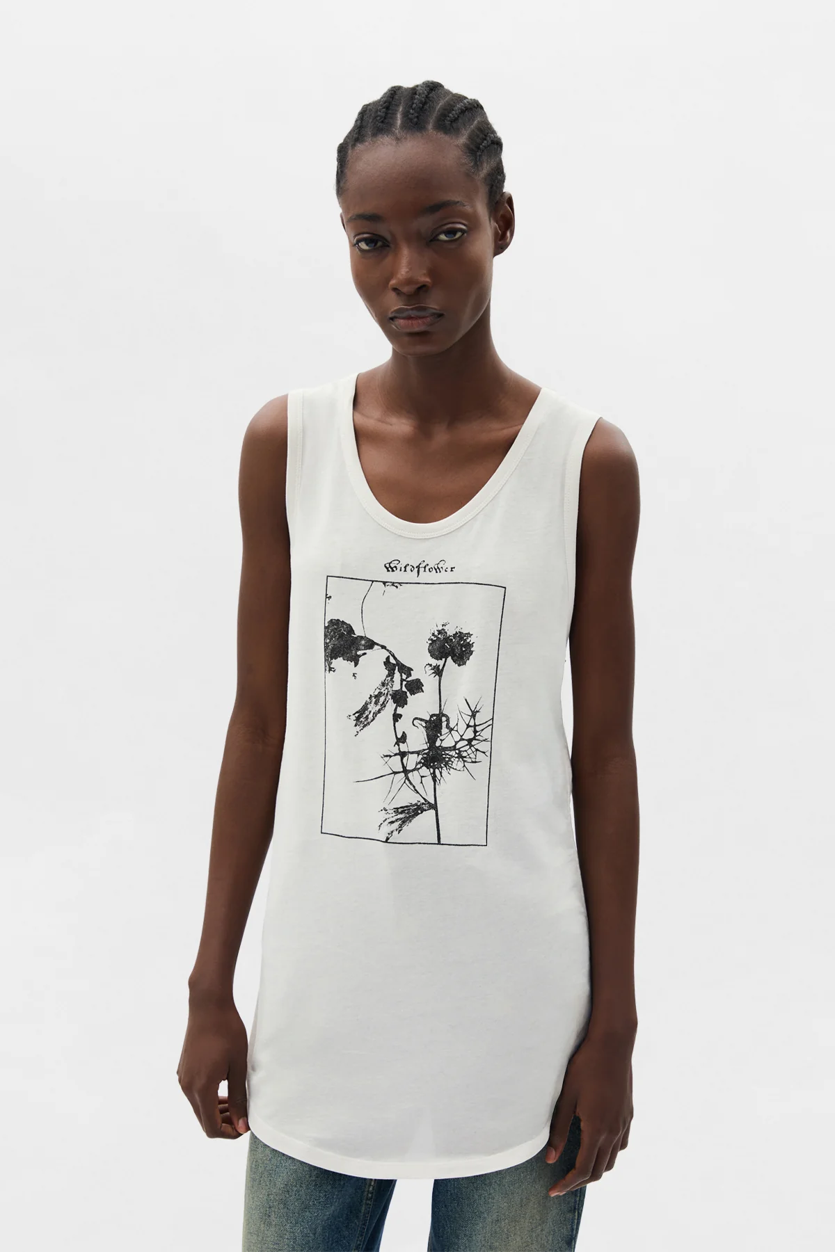 Mexi Wrinkled Cropped Tank Top - Image 5