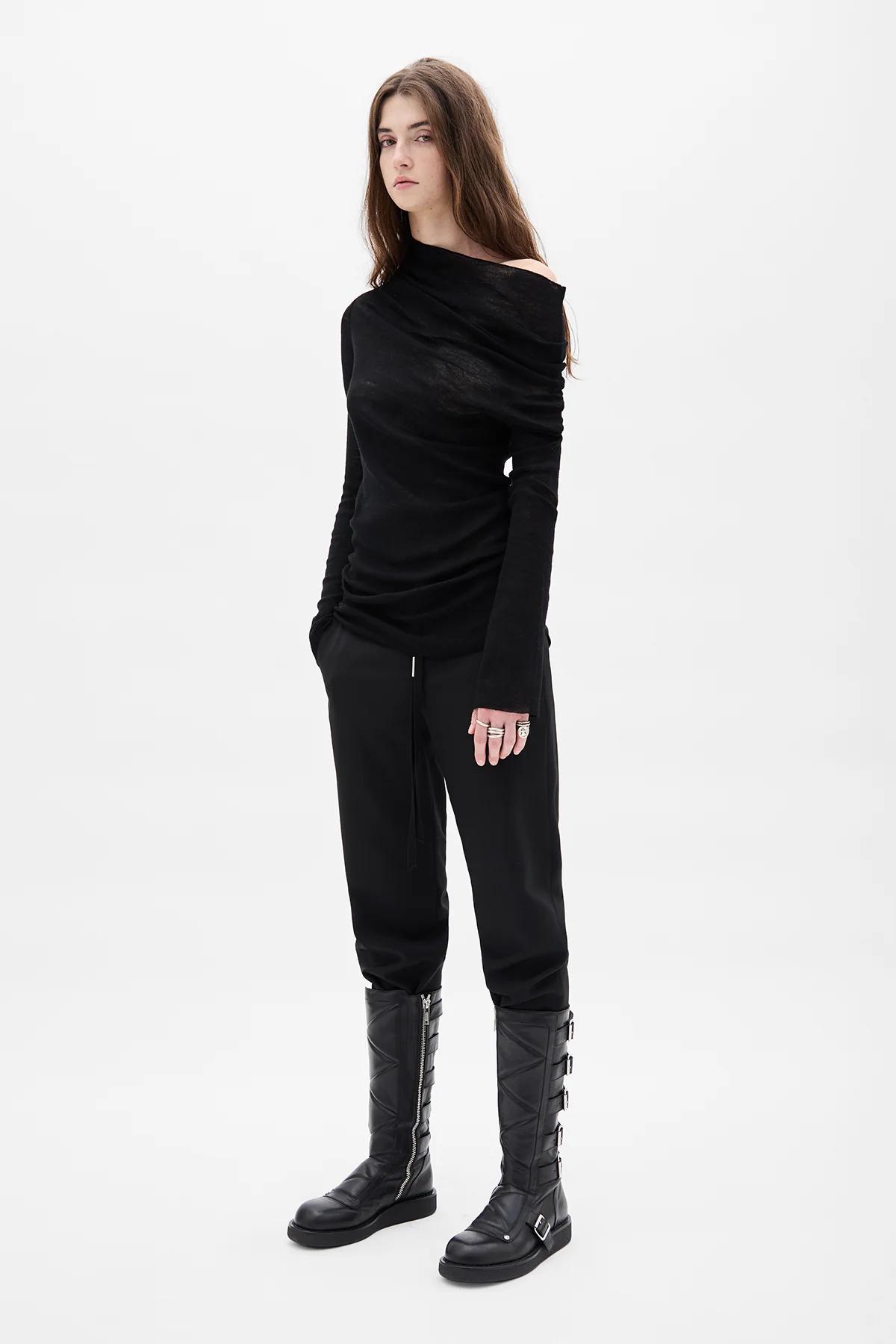 TIzziana Knitted Long Sleeve Top - Image 4