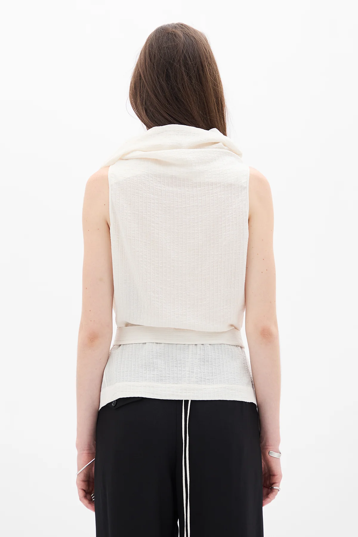 Macy Asymmetric Wrap Top - Image 3