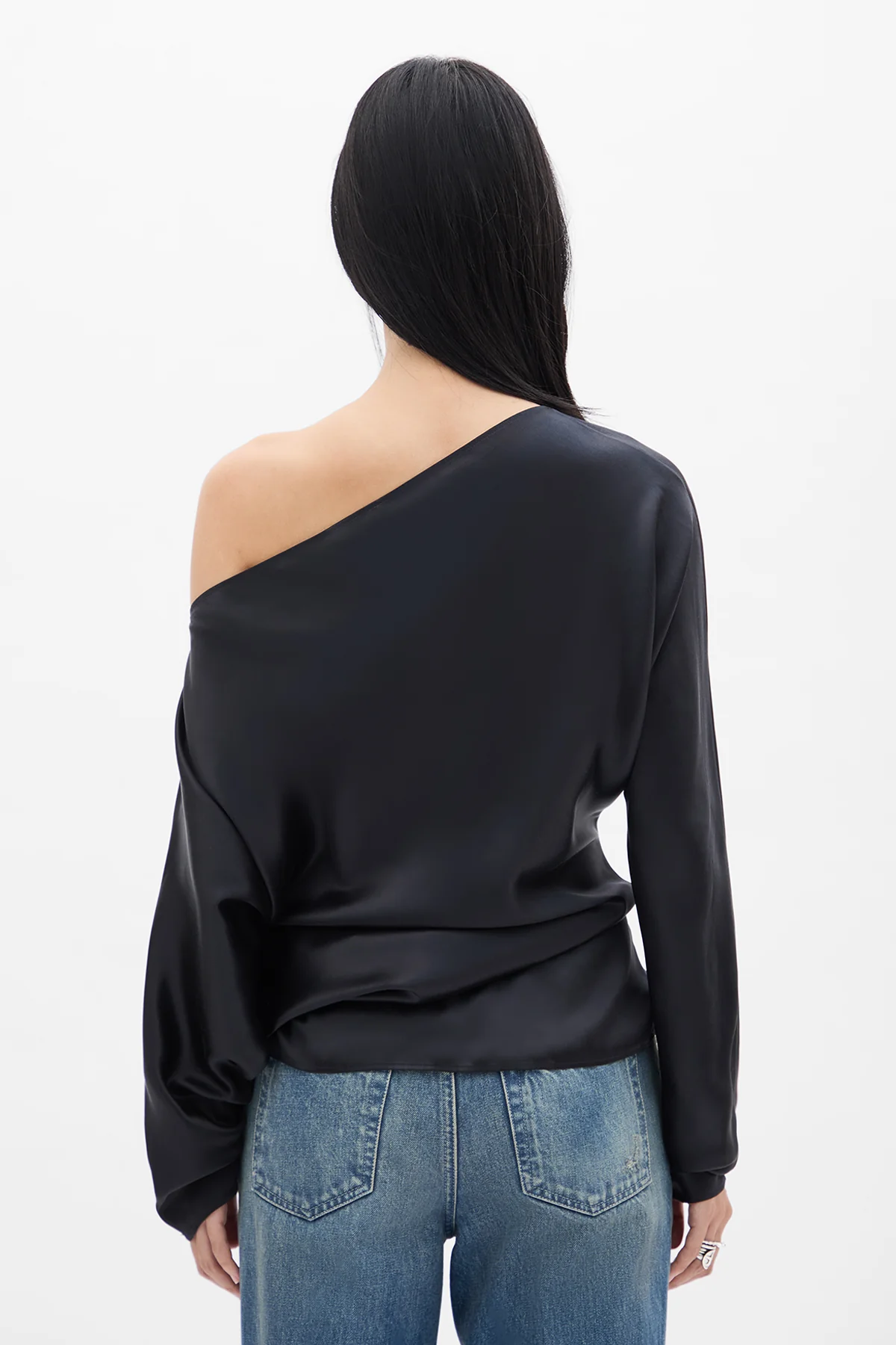 Roos Bias Cut Drop Shoulder Top - Image 3