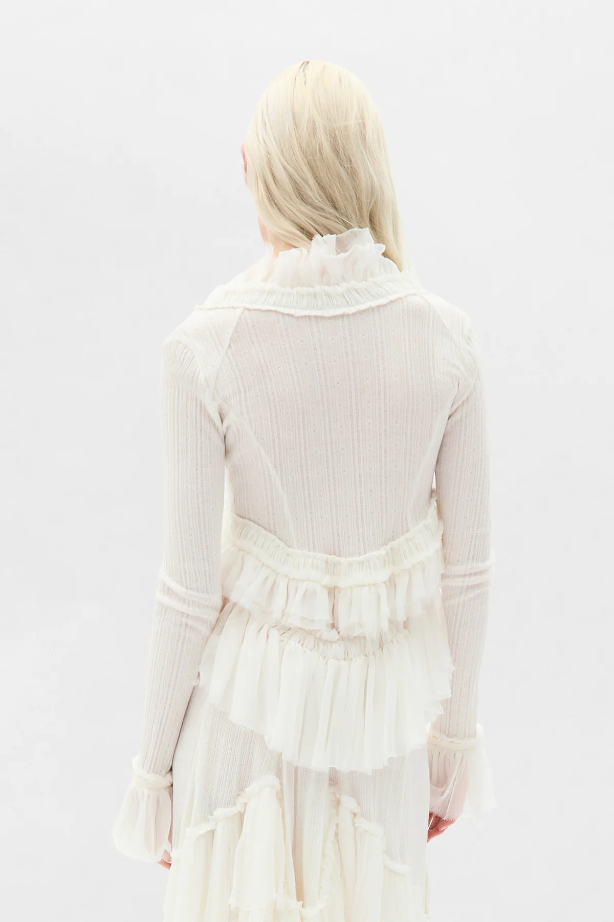 Jedi Long Sleeve Open Front Top - Image 3