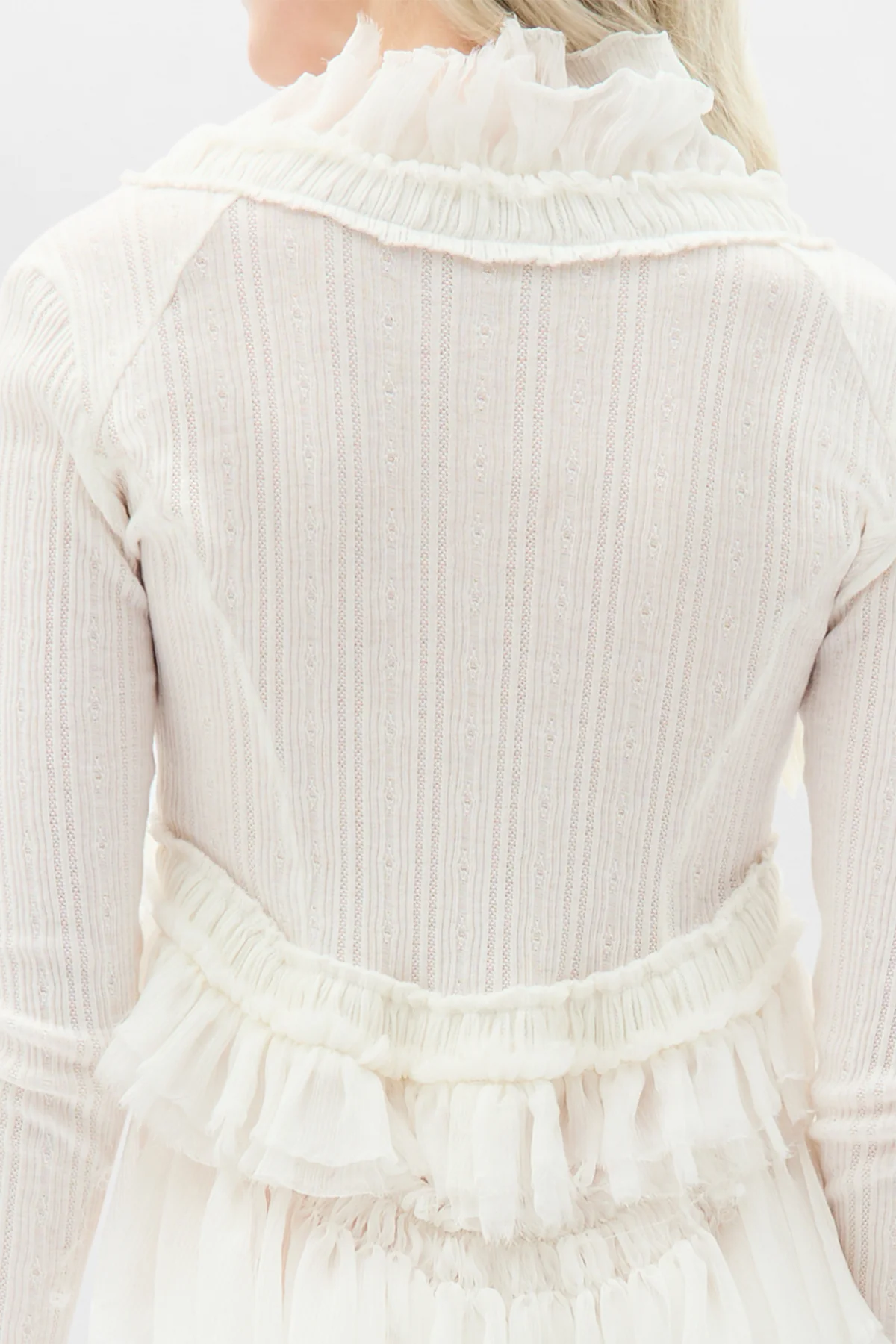 Jedi Long Sleeve Open Front Top - Image 5