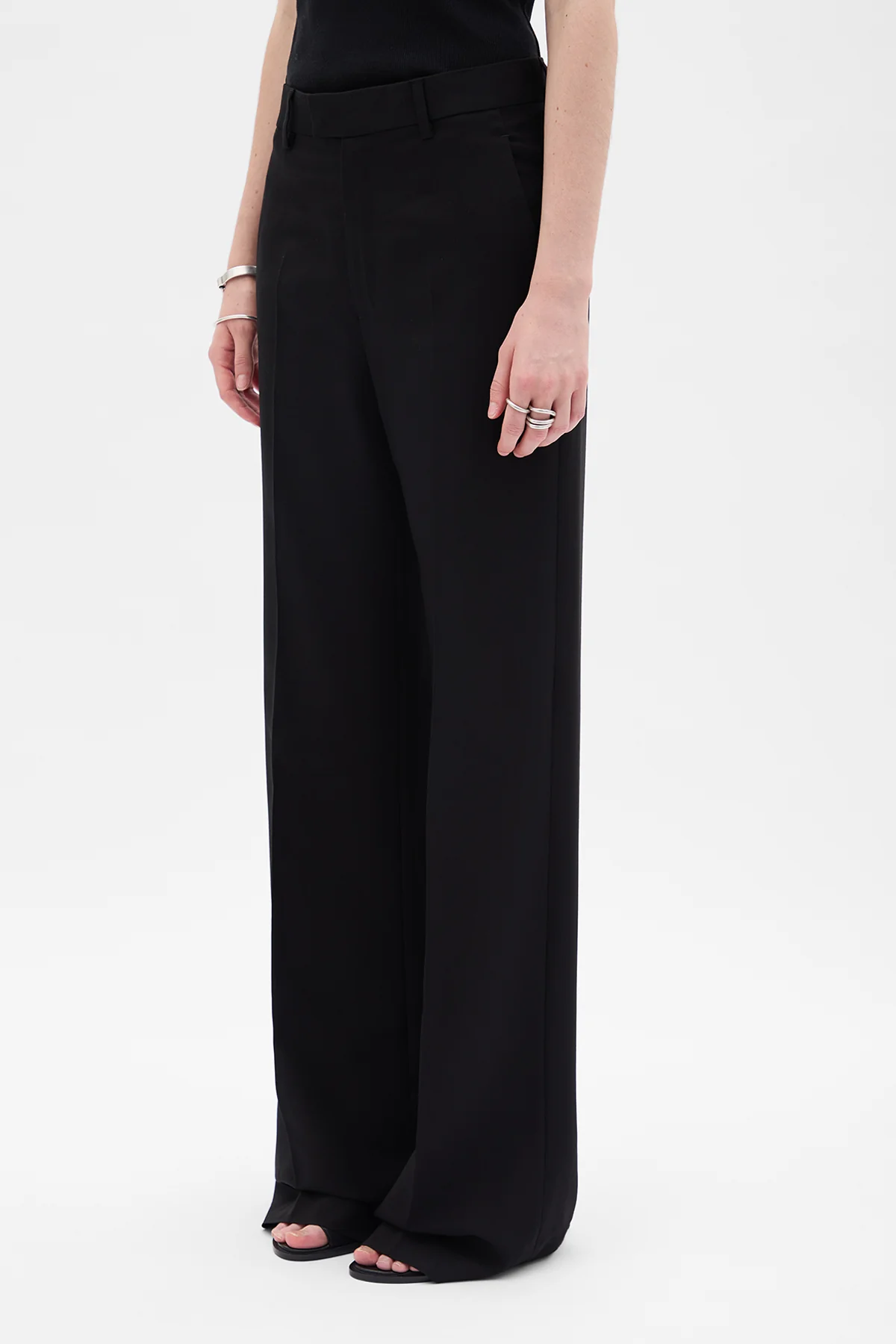 Maaike Flared Comfort Trousers - Image 2