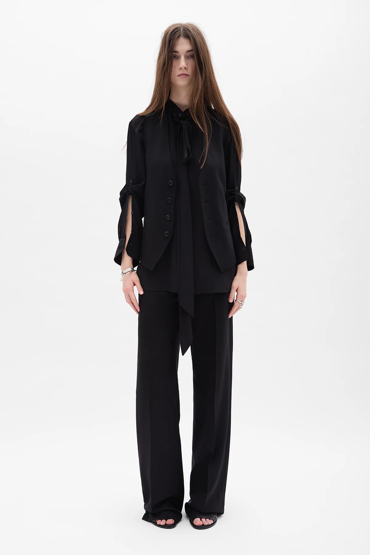 Maaike Flared Comfort Trousers - Image 4