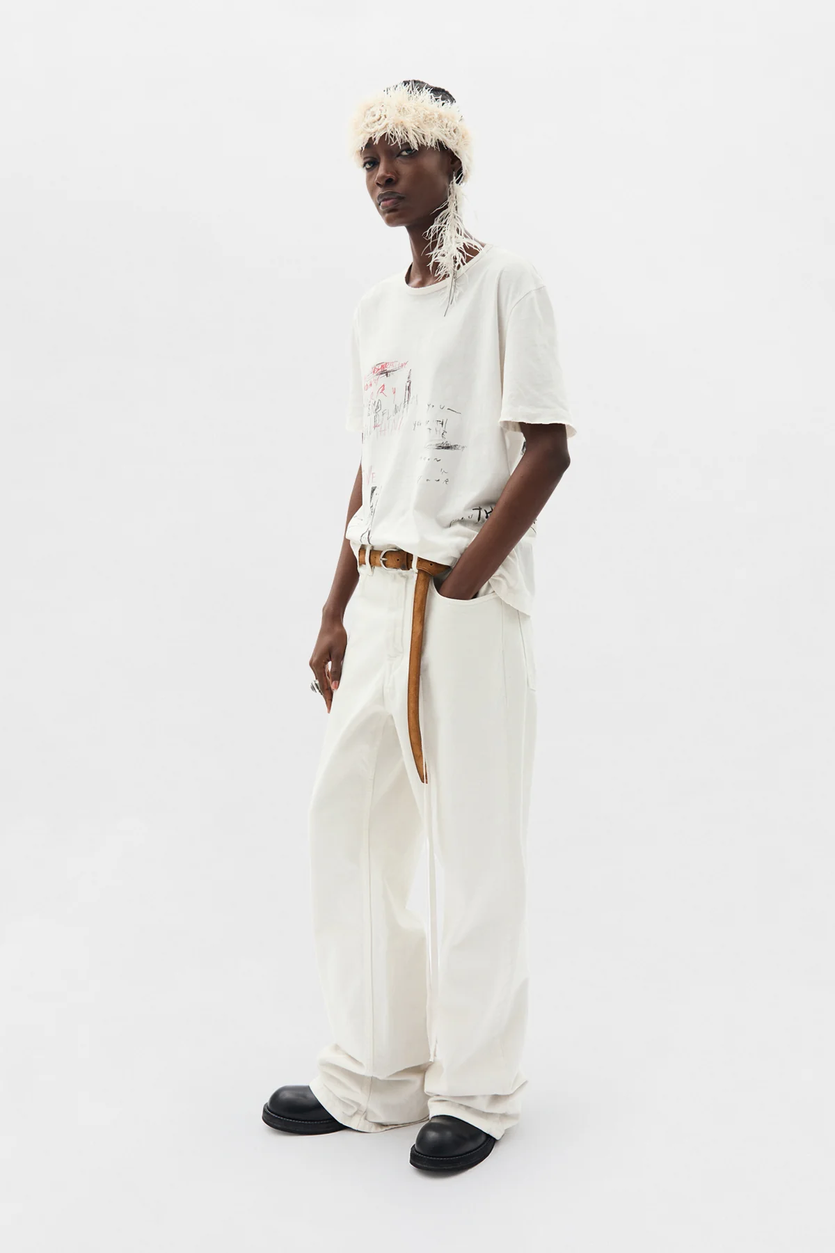 Genoveva 5-Pockets Relaxed Flared Trousers - Image 4
