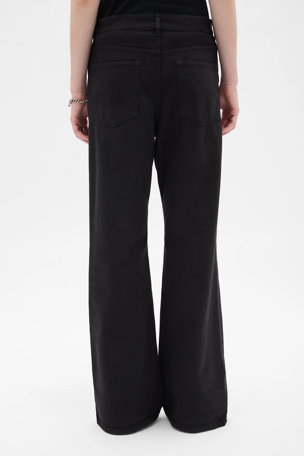 Genoveva 5 Pockets Relaxed Flared Trousers - Image 3