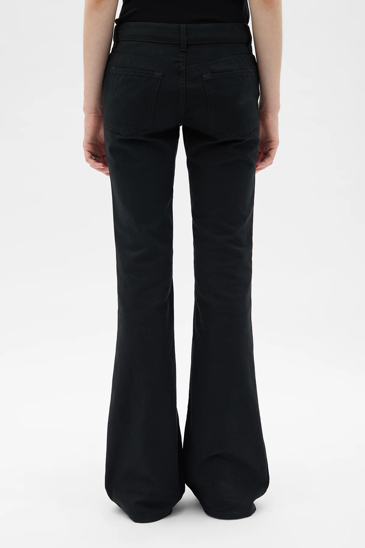 Xyla 5-Pockets Slim Fit Bootcut Trousers - Image 3