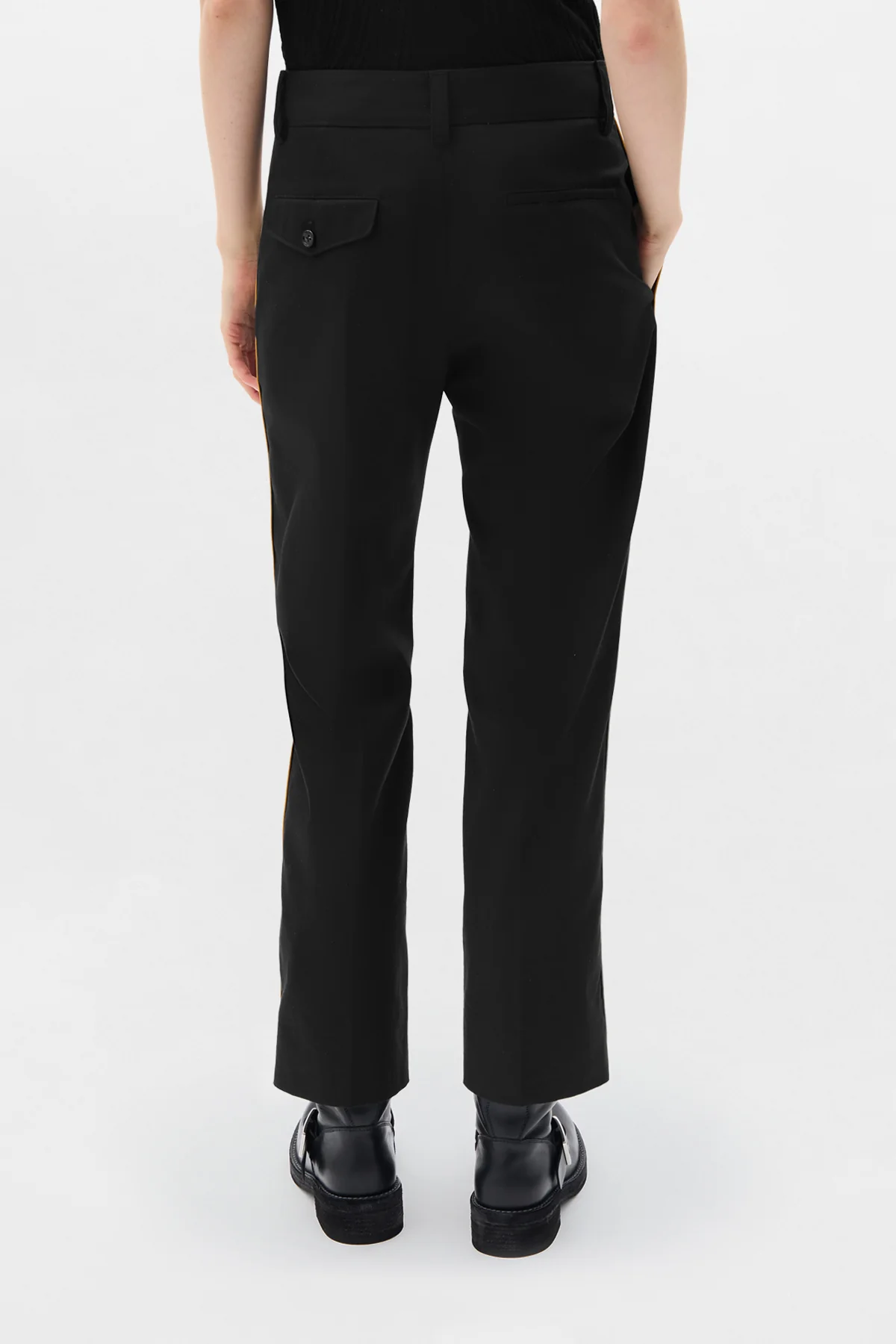 Fera Straight Leg Cropped Trousers - Image 3