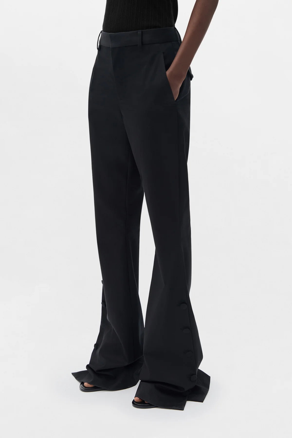 Enya Slim Fit Bootcut Trousers - Image 2