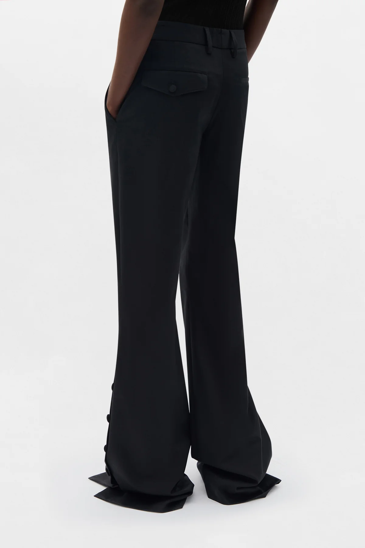 Enya Slim Fit Bootcut Trousers - Image 3