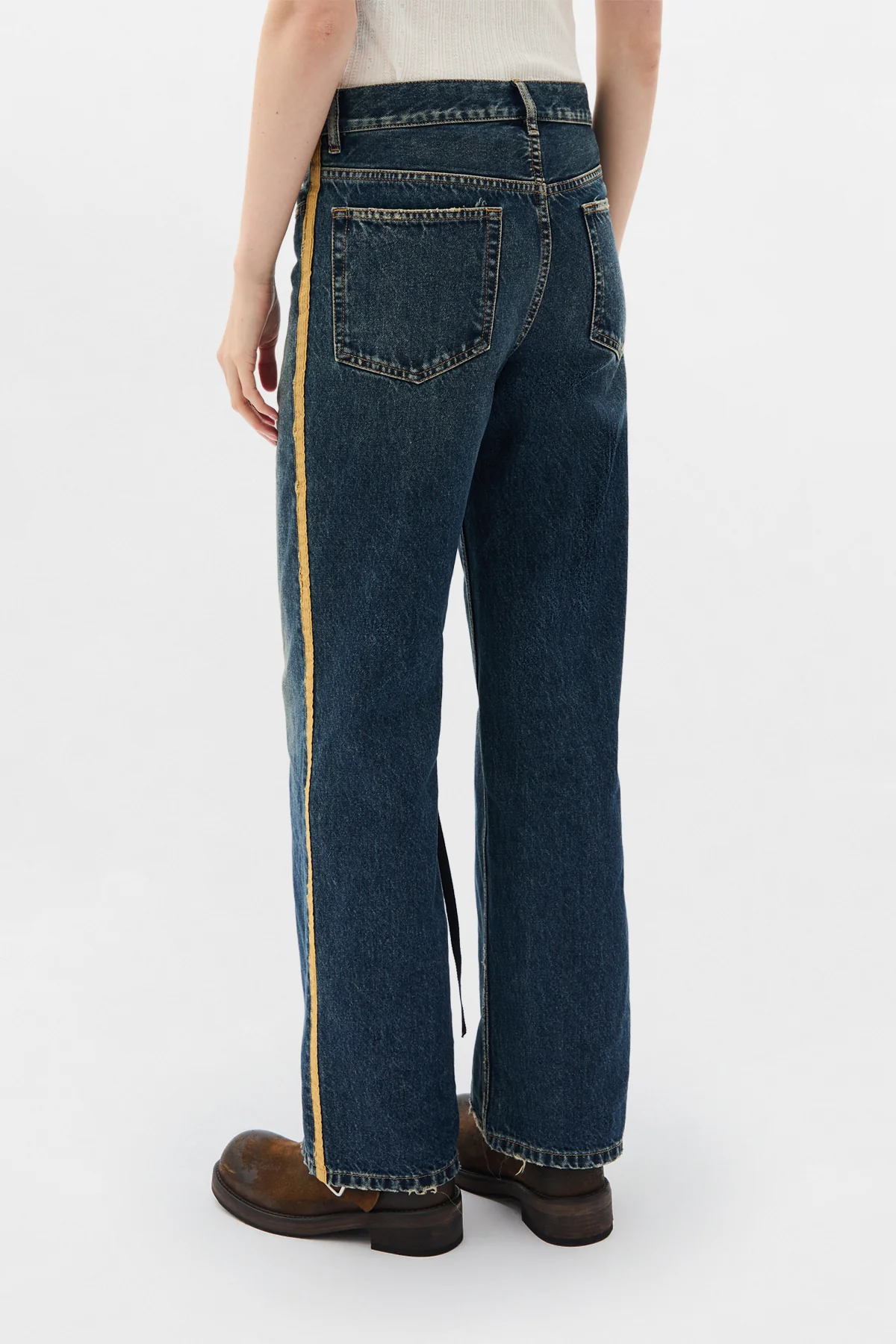 Zana 5-Pockets Flared Cropped Trousers - Image 3