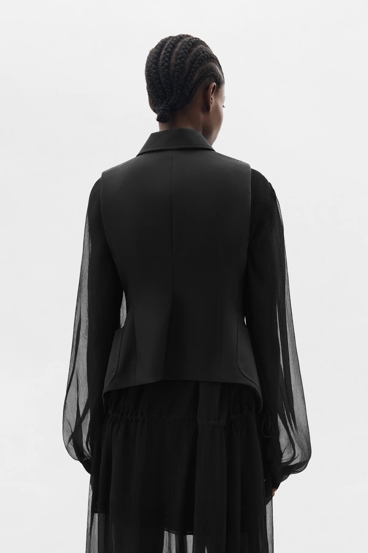 Lune Open Front Waistcoat - Image 3