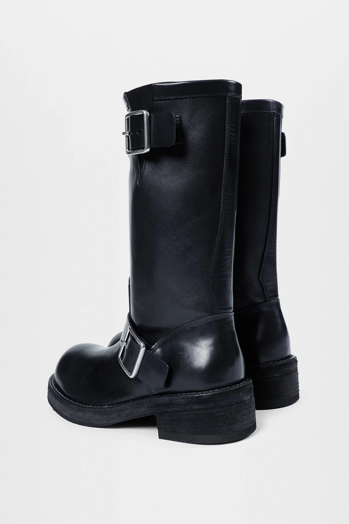 Sarith Engineer Biker Boots with Buckles - Image 4