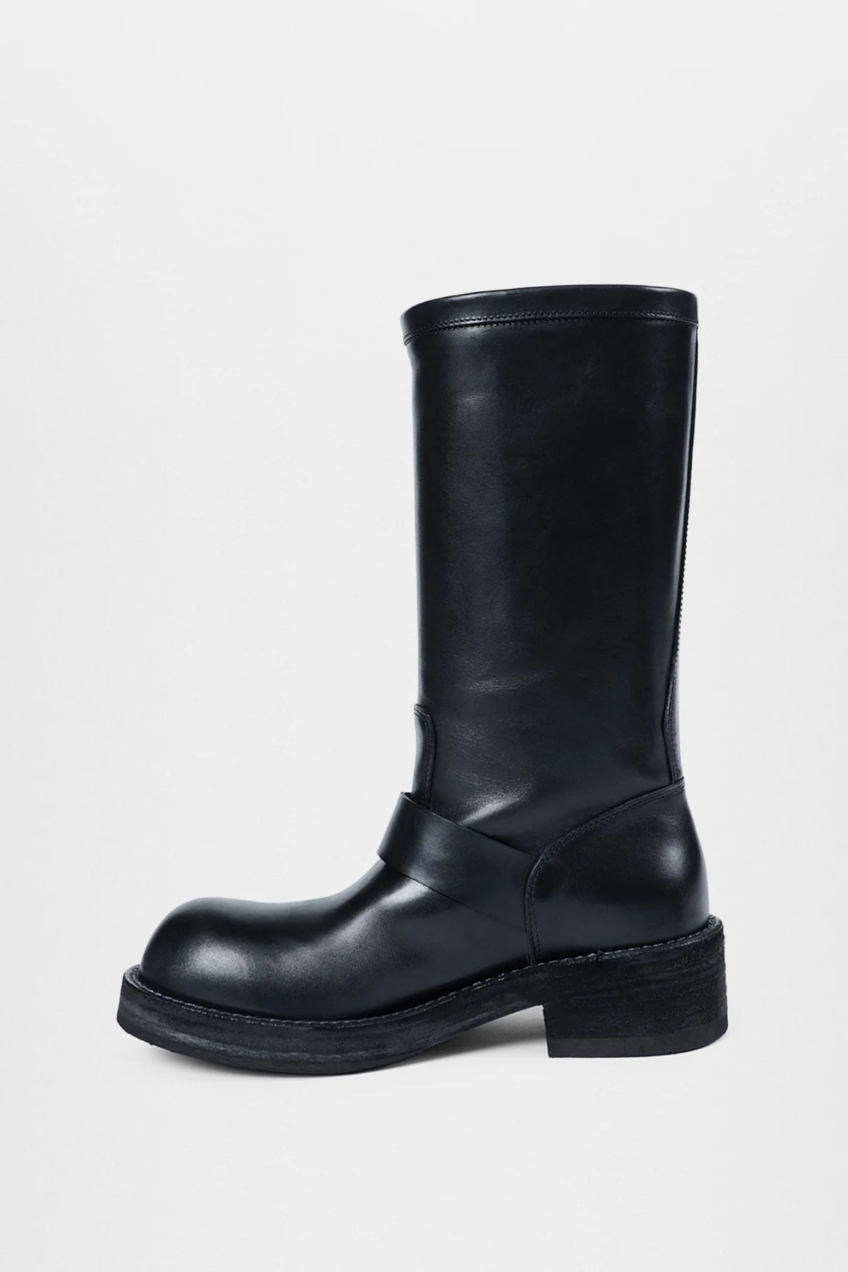 Sarith Engineer Biker Boots with Buckles - Image 7